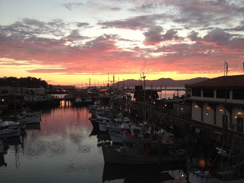 Sunset dinner at Alioto's at Fisherman's Wharf